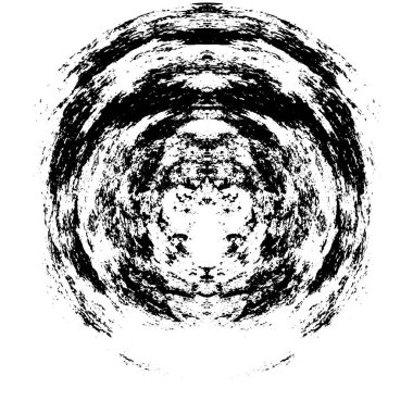 akromatik soyut yuvarlak pul grunge arkaplanı