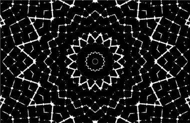 Kaleydoskopik desenli tek renkli süslemeli arkaplan