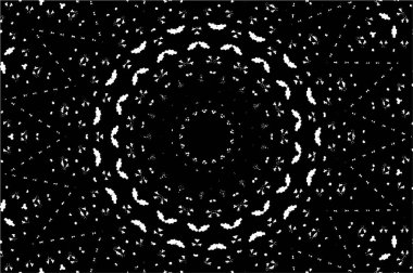 Kaleydoskopik desenli tek renkli süslemeli arkaplan