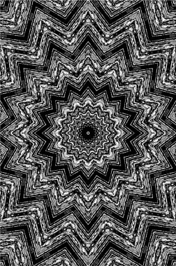 Tertemiz siyah beyaz mozaiğin vektör çizimi