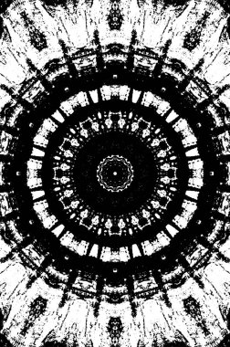 Süslü kaleydoskopik tek renkli arkaplan