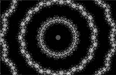 Kaleydoskopik desenli tek renkli süslemeli arkaplan