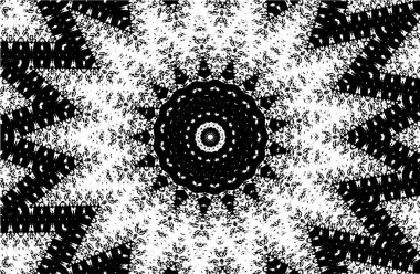 Kaleydoskopik desenli tek renkli süslemeli arkaplan