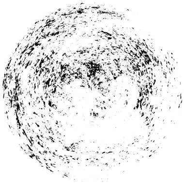 siyah ve beyaz soyut yuvarlak şekilli pul grunge arkaplanı