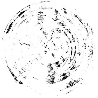 siyah ve beyaz soyut yuvarlak şekilli pul grunge arkaplanı