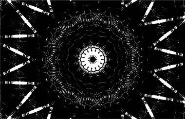 Süslü kaleydoskopik tek renkli arkaplan