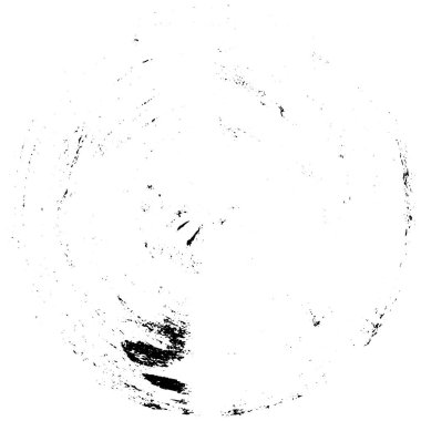 siyah ve beyaz soyut yuvarlak şekilli pul grunge arkaplanı