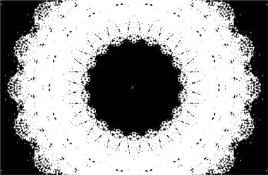 Soyut geometrik şekilli kusursuz siyah ve beyaz desenler