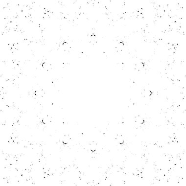 Siyah ve beyaz süslemeli arka plan. Mandala deseni.