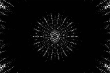 Soyut geometrik şekilli kusursuz siyah ve beyaz desenler