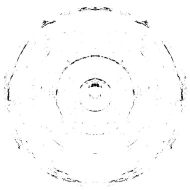 siyah ve beyaz soyut yuvarlak şekilli pul grunge arkaplanı