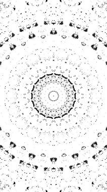 Soyut geometrik şekilli kusursuz siyah ve beyaz desenler