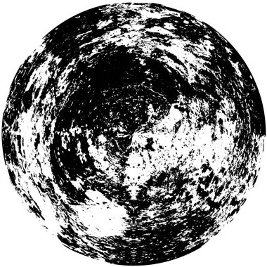 Fırça darbesi ve doku. Beyaz arkaplandaki Smear fırçası.