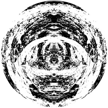 Fırça darbesi ve doku. Beyaz arkaplandaki Smear fırçası.