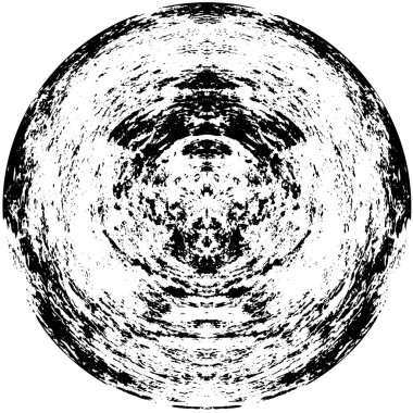 Fırça darbesi ve doku. Beyaz arkaplandaki Smear fırçası.