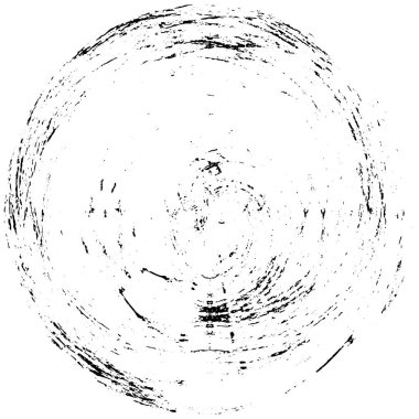 Fırça darbesi ve doku. Beyaz arkaplandaki Smear fırçası.