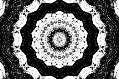 Kaleydoskopik desenli tek renkli süslemeli arkaplan