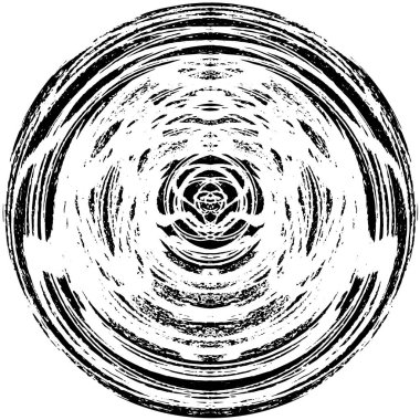 Fırça darbesi ve doku. Beyaz arkaplandaki Smear fırçası.