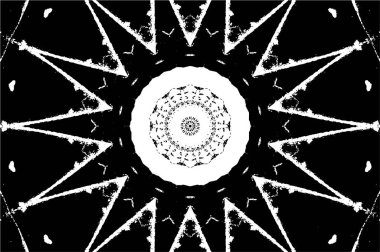 Kaleydoskopik desenli tek renkli süslemeli arkaplan