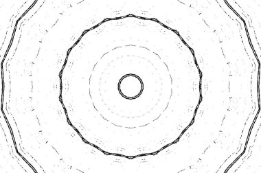 Soyut geometrik şekilli kusursuz siyah ve beyaz desenler