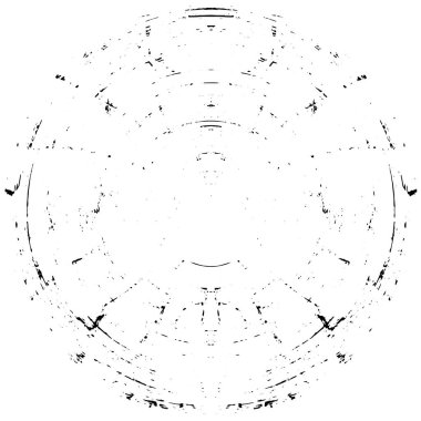 Siyah ve beyaz grunge sıkıntılı bir arka plan. Yuvarlak boyalı pankart.