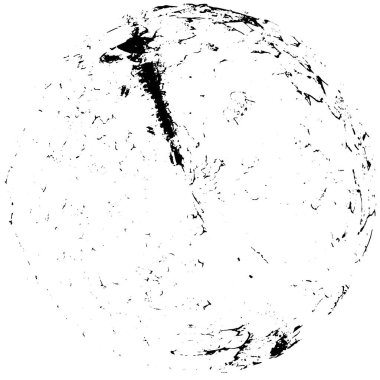 Siyah ve beyaz grunge sıkıntılı bir arka plan. Yuvarlak boyalı pankart.