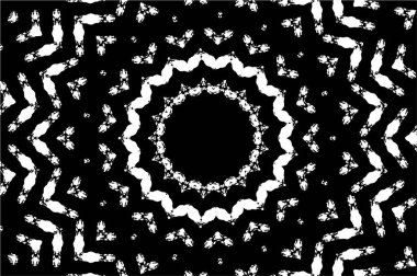 Kaleydoskopik desenli tek renkli süslemeli arkaplan