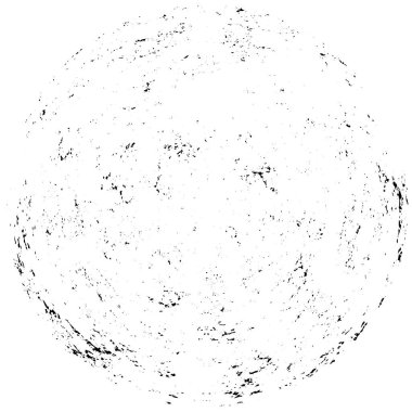 siyah ve beyaz grunge yuvarlak desen