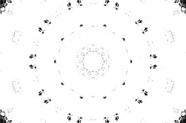 Kaleydoskopik desenli tek renkli süslemeli arkaplan