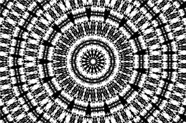 Kaleydoskopik desenli tek renkli süslemeli arkaplan