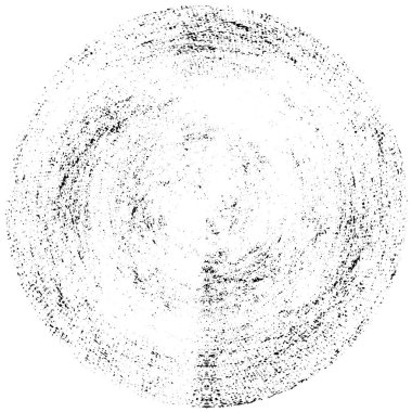 siyah ve beyaz grunge yuvarlak desen