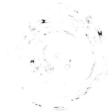 siyah ve beyaz grunge yuvarlak desen