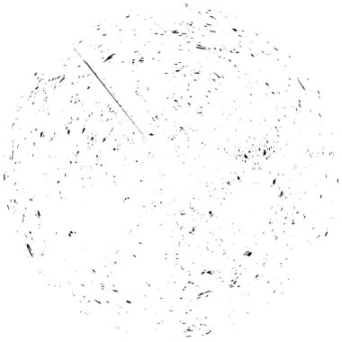 siyah ve beyaz grunge yuvarlak desen