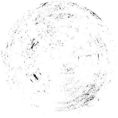 siyah ve beyaz grunge yuvarlak desen