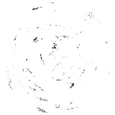 monokrom soyut grunge yuvarlak desen