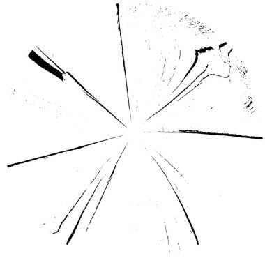 monokrom soyut grunge yuvarlak desen