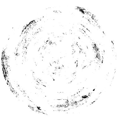 monokrom soyut grunge yuvarlak desen