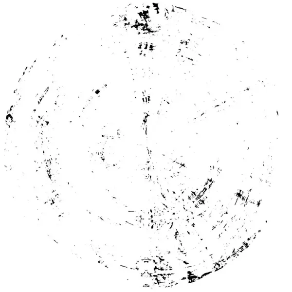 Ink Grunge Circle Frame Vector Illustration — Stock Vector