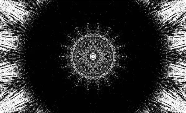 Soyut geometrik şekilli kusursuz siyah ve beyaz desenler