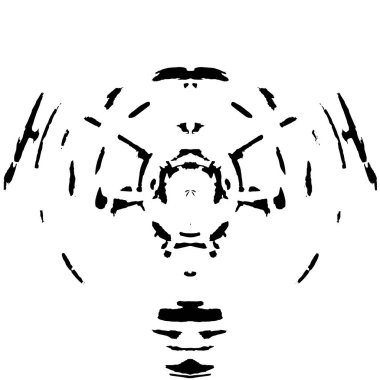 monokrom soyut grunge yaratıcı desen