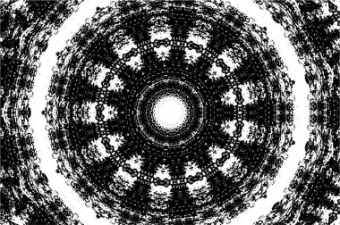 Geometrik şekillerden yaratılan mozaik soyut doku