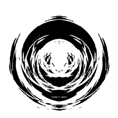 monokrom soyut grunge yaratıcı desen