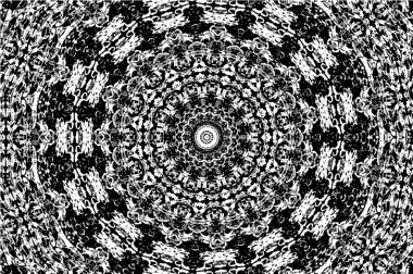 Süslü kaleydoskopik tek renkli arkaplan