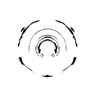 monokrom soyut grunge yaratıcı desen