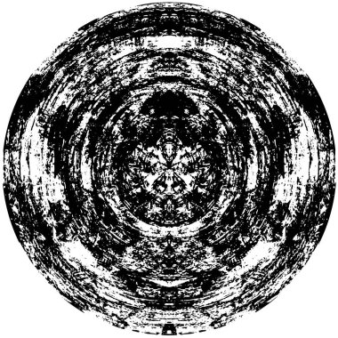 monokrom soyut grunge yaratıcı desen