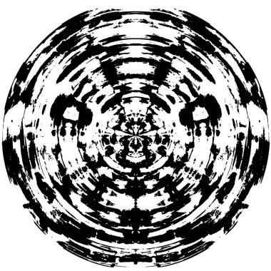 siyah ve beyaz soyut grunge yaratıcı desen