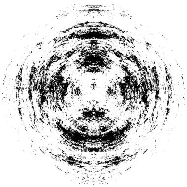 siyah ve beyaz soyut grunge yaratıcı desen