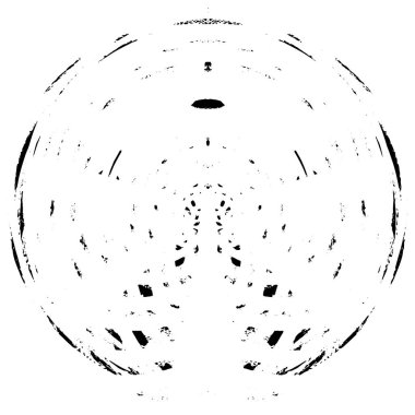 siyah ve beyaz soyut grunge yaratıcı desen