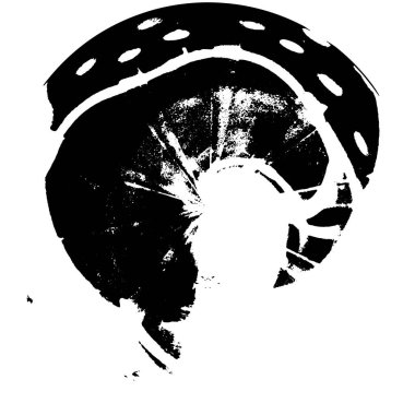 siyah ve beyaz soyut grunge yaratıcı desen