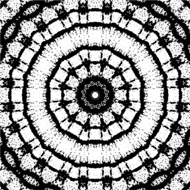 Geometrik şekillerden yaratılan mozaik soyut doku